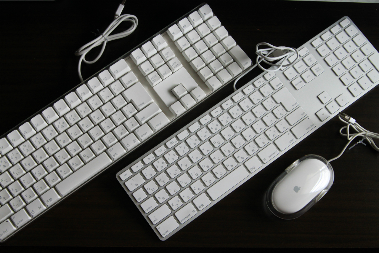 Mac用の有線キーボード＆マウスを大人買い | 1.5流