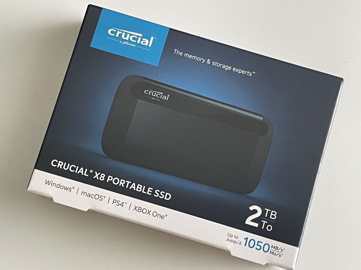 Crucial x8 1TB 外付けSSD+bonfanti.com.br